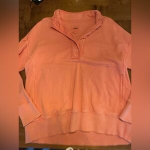 Aerie Button Up Sweatshirt